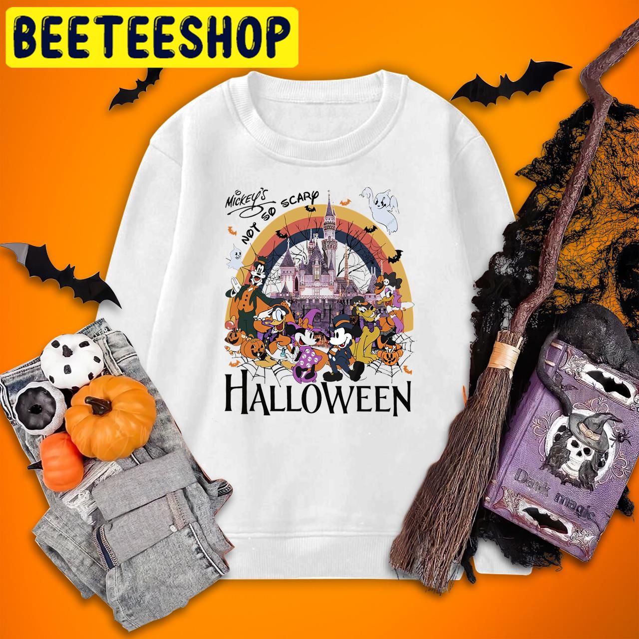 Mickey Not So Scary Party 2022 Disney Halloween Trending Unisex T-Shirt Mickey Not So Scary Party 2022 Disney Halloween Trending Unisex T-Shirt