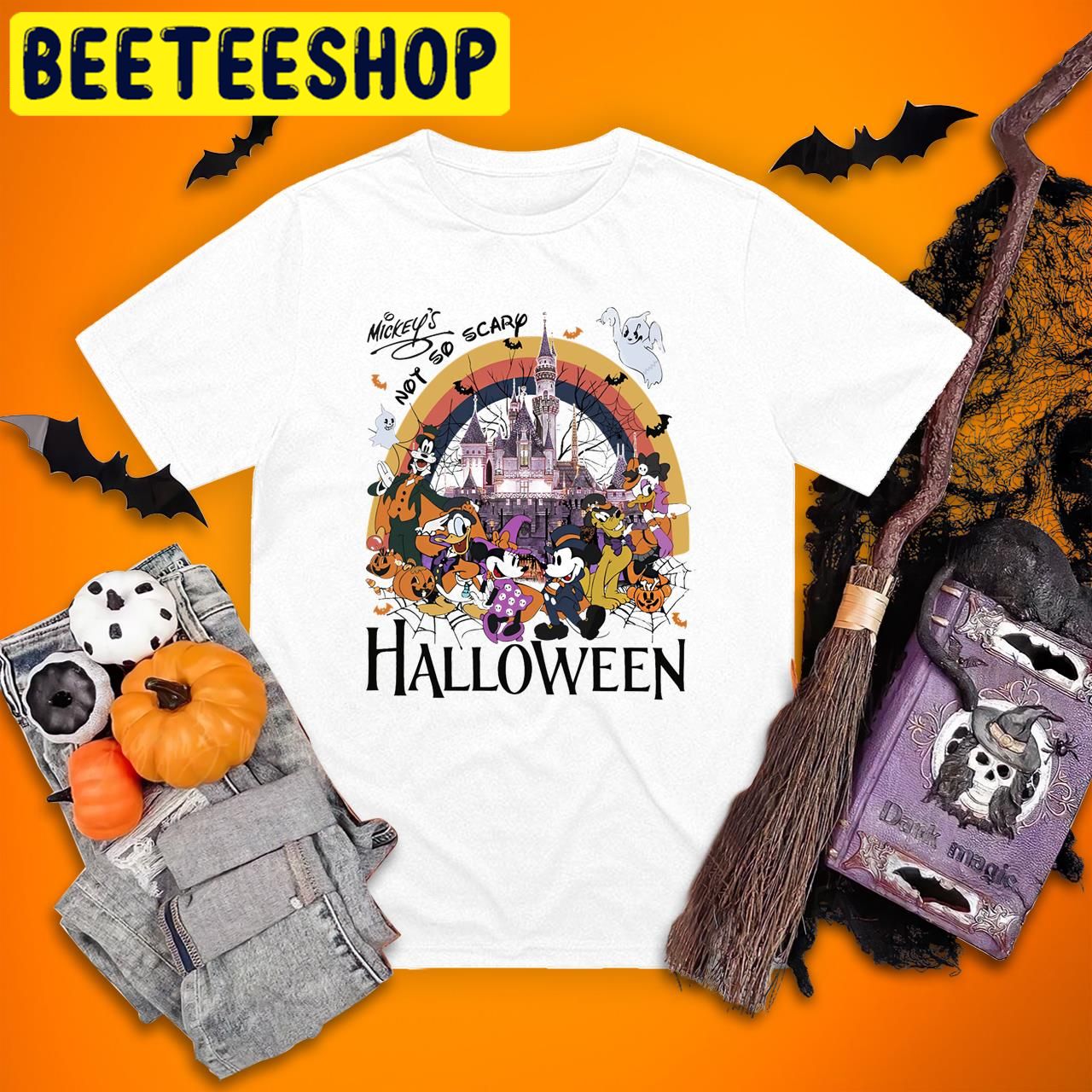 Mickey Not So Scary Party 2022 Disney Halloween Trending Unisex T-Shirt Mickey Not So Scary Party 2022 Disney Halloween Trending Unisex T-Shirt