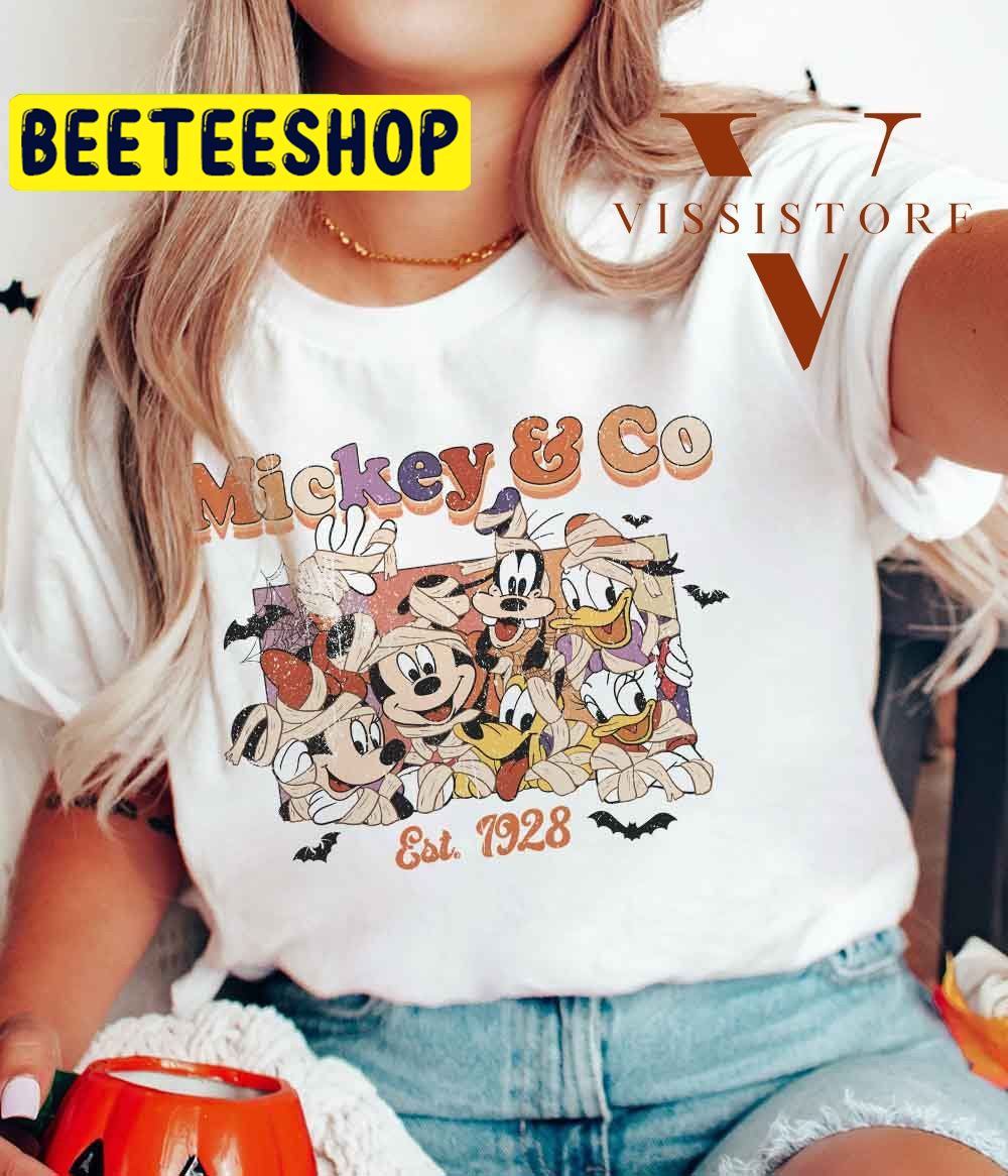 Mickey Vintage Disney HalloweenTrending Unisex Shirt Mickey Vintage Disney HalloweenTrending Unisex Shirt
