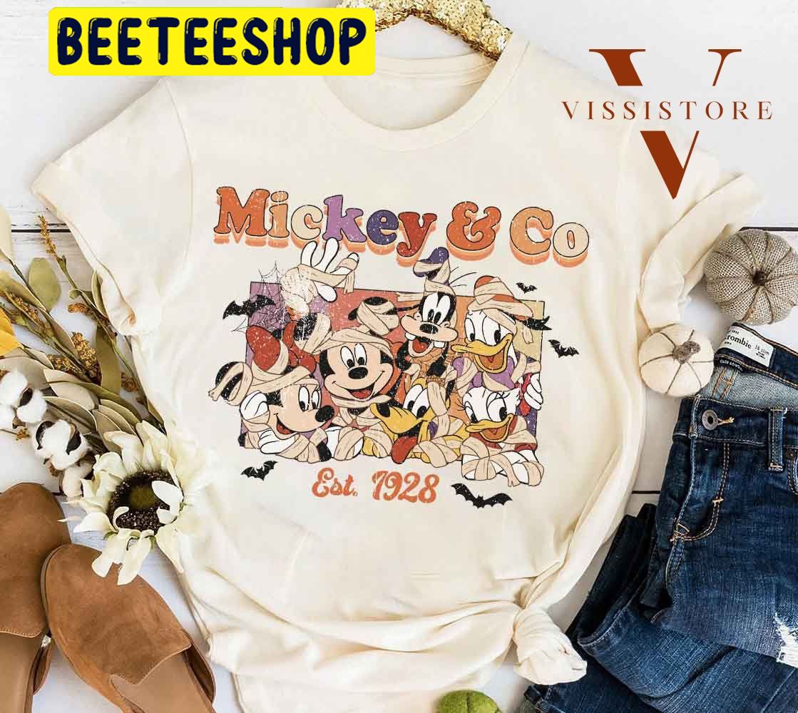 Mickey Vintage Disney HalloweenTrending Unisex Shirt Mickey Vintage Disney HalloweenTrending Unisex Shirt