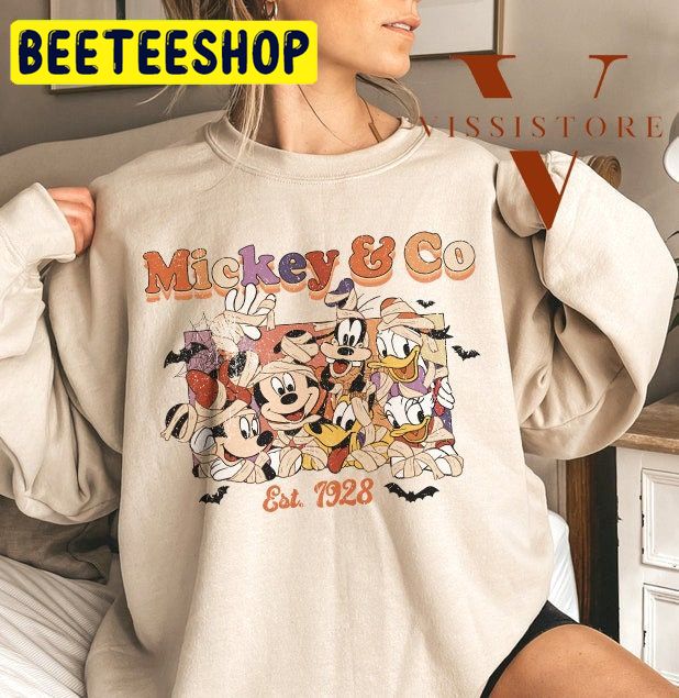 Mickey Vintage Disney HalloweenTrending Unisex Shirt Mickey Vintage Disney HalloweenTrending Unisex Shirt
