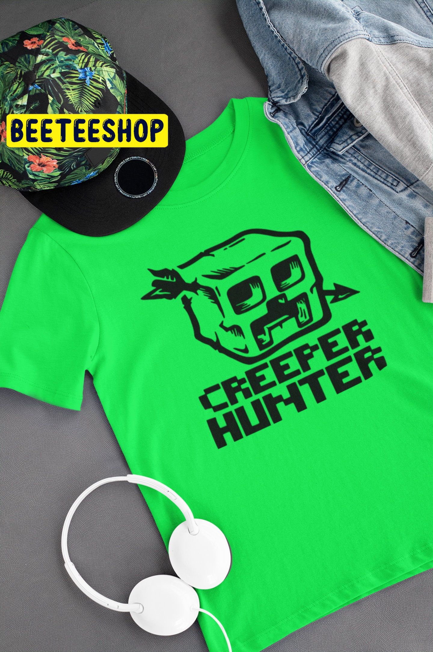 Minecraft Creeper Kids Trending Unisex Shirt Minecraft Creeper Kids Trending Unisex Shirt