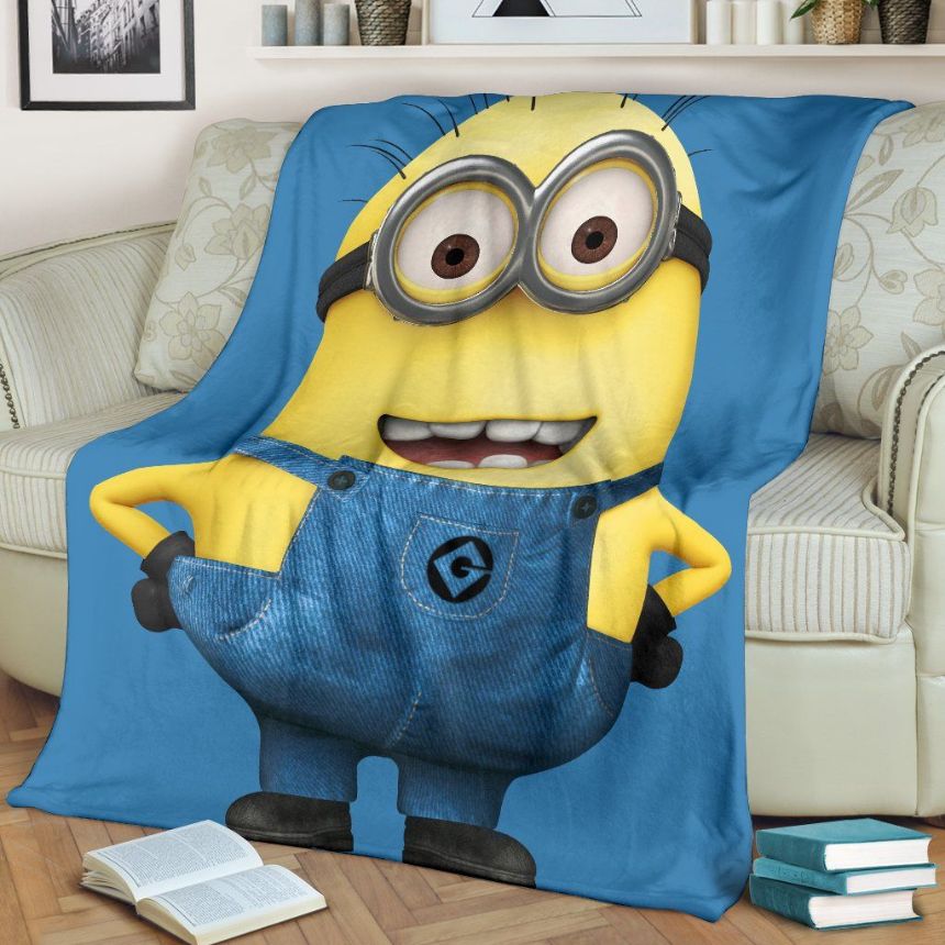 Minion Fleece Blanket Throw Blanket Minion Fleece Blanket Throw Blanket