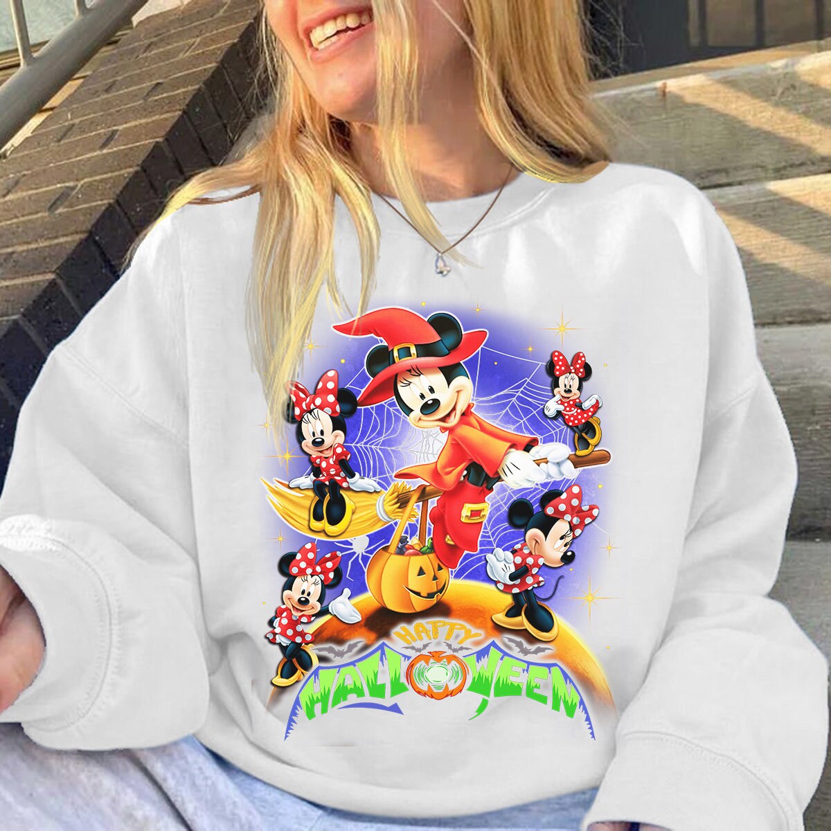 Minnie Mouse Halloween Sweatshirt Minnie Mouse Halloween Sweatshirt