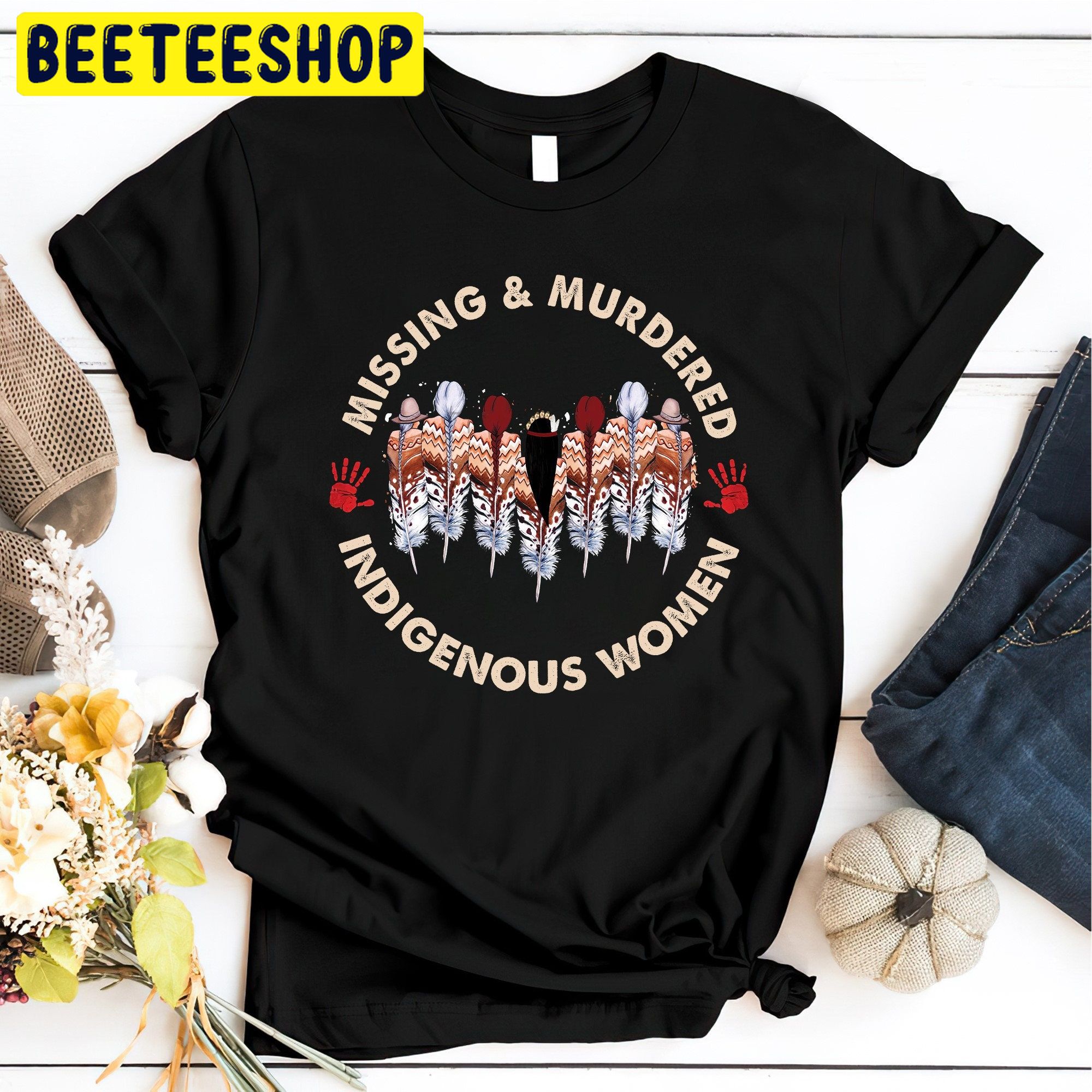 Missing And Murdered Indigenous Trending Unisex Shirt Missing And Murdered Indigenous Trending Unisex Shirt