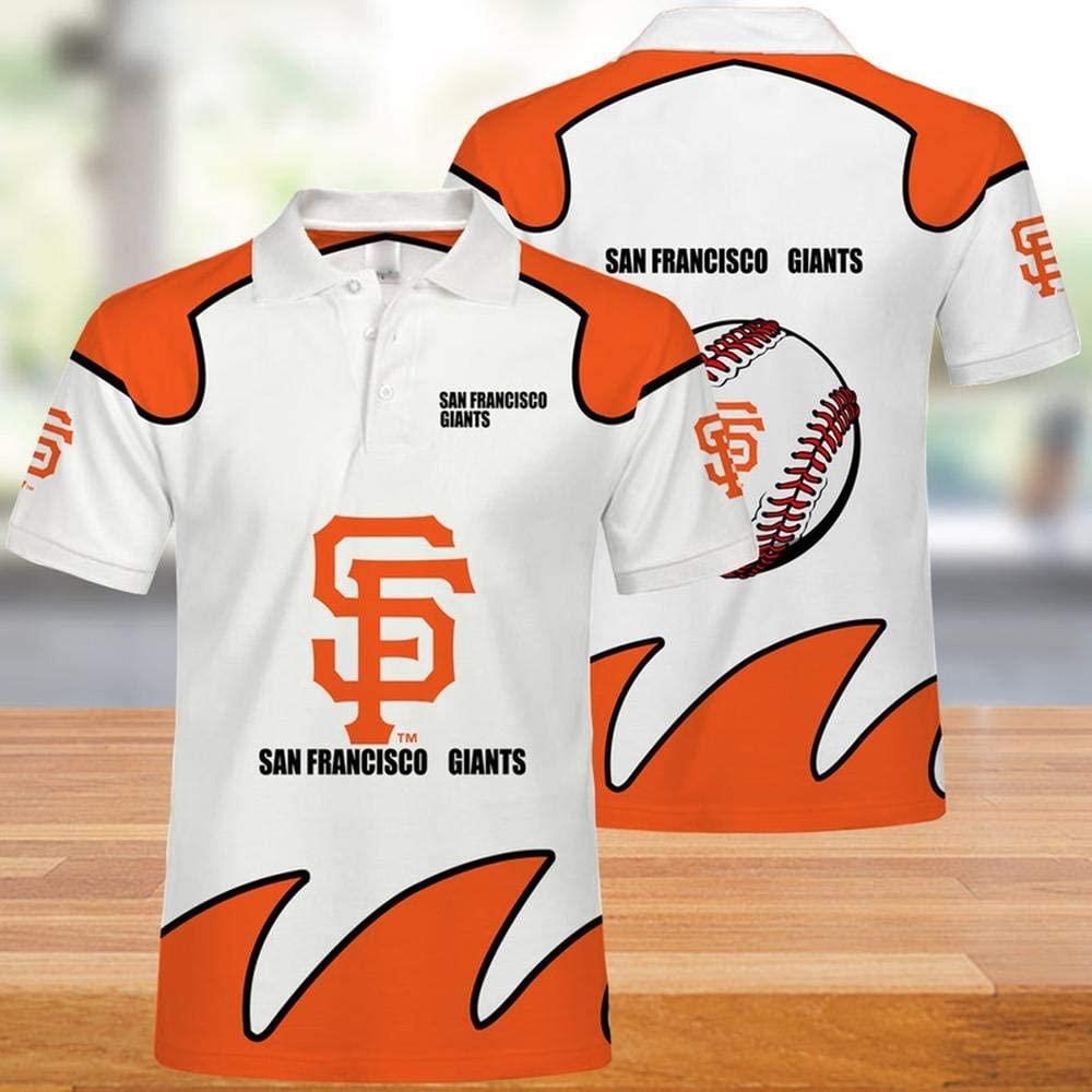 MLB San Francisco Giants 3d Print Casual Summer Short Top Branding Trends 3D Polo Shirt MLB San Francisco Giants 3d Print Casual Summer Short Top Branding Trends 3D Polo Shirt