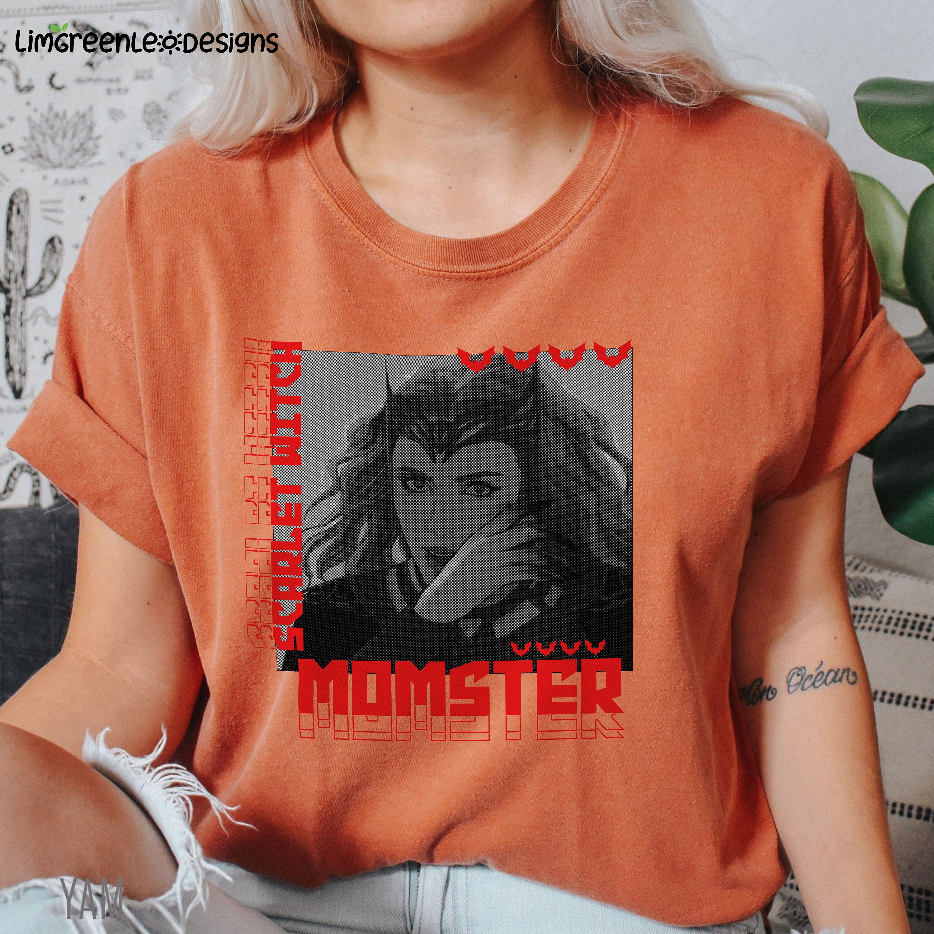 Momster Scarlet Witch In Multiverse Of Madness Doctor Strange Trending Unisex Shirt Momster Scarlet Witch In Multiverse Of Madness Doctor Strange Trending Unisex Shirt