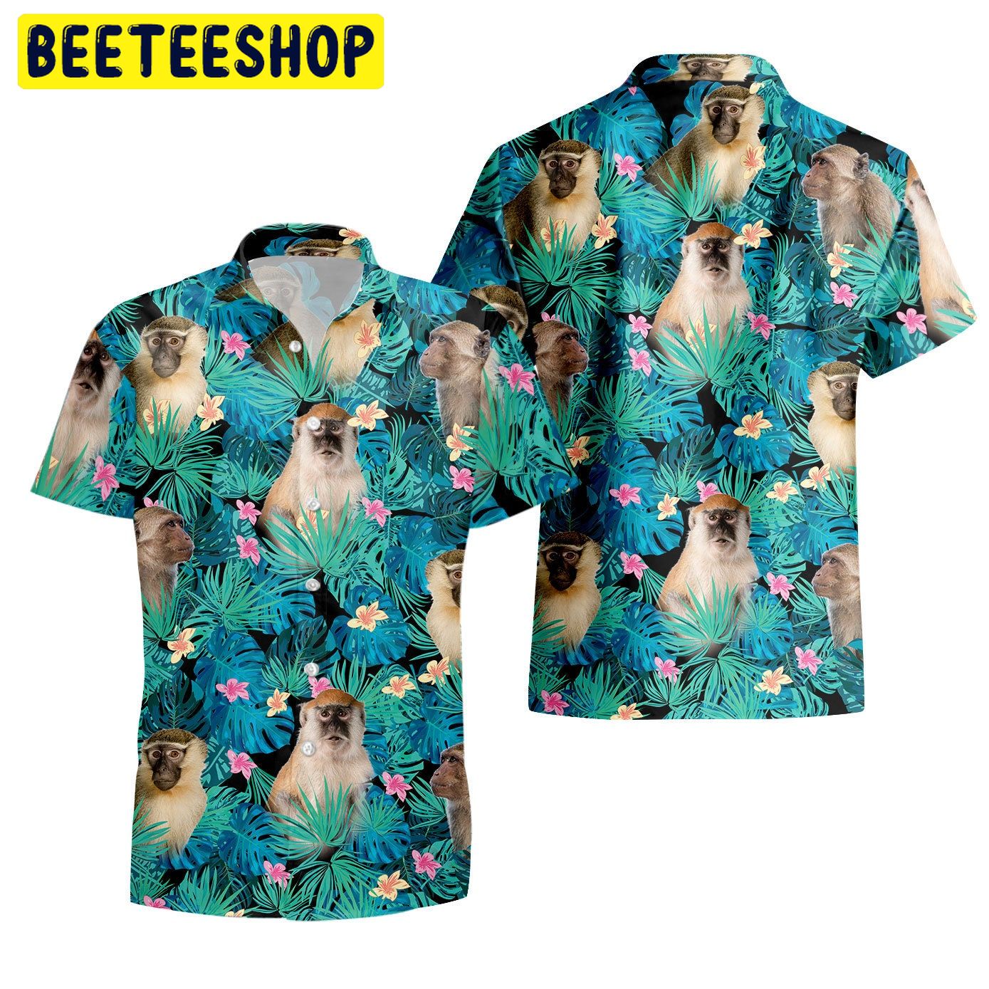 Monkey Loves Banana Trending Hawaiian Shirt Monkey Loves Banana Trending Hawaiian Shirt