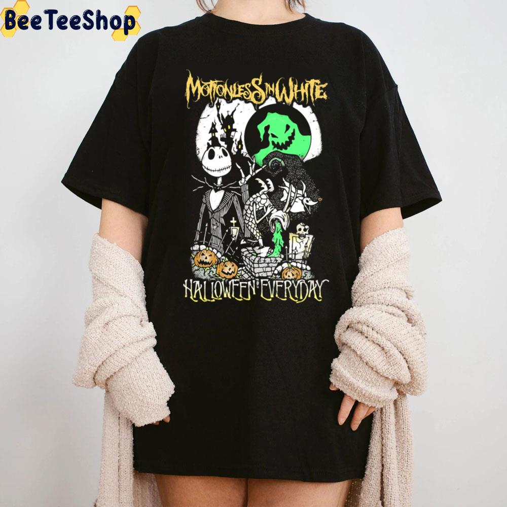 Motionless In White Merch Halloween Everyday Trending Unisex T-Shirt Motionless In White Merch Halloween Everyday Trending Unisex T-Shirt