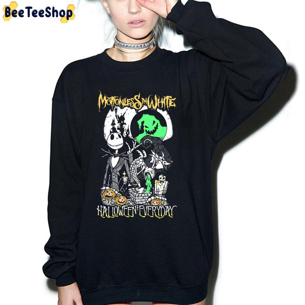 Motionless In White Merch Halloween Everyday Trending Unisex T-Shirt Motionless In White Merch Halloween Everyday Trending Unisex T-Shirt