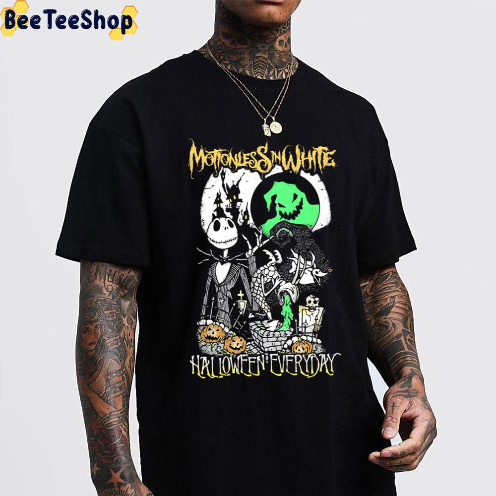 Motionless In White Merch Halloween Everyday Trending Unisex T-Shirt Motionless In White Merch Halloween Everyday Trending Unisex T-Shirt