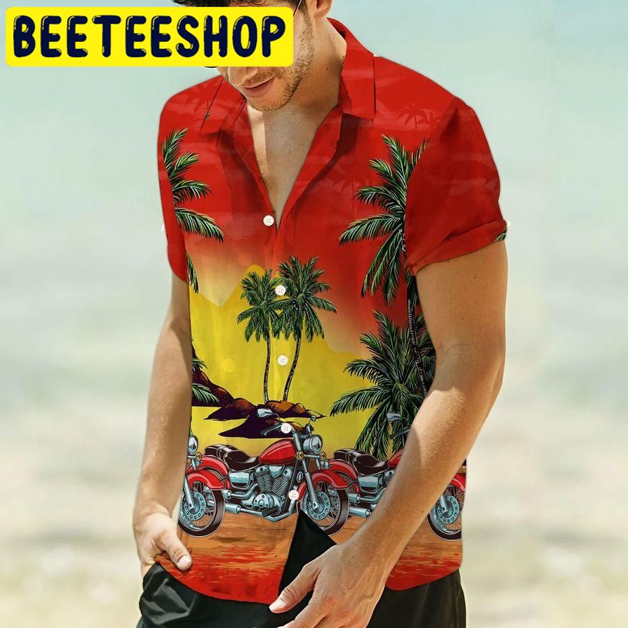 Motor Palm Tree Hawaiian Shirt Motor Palm Tree Hawaiian Shirt