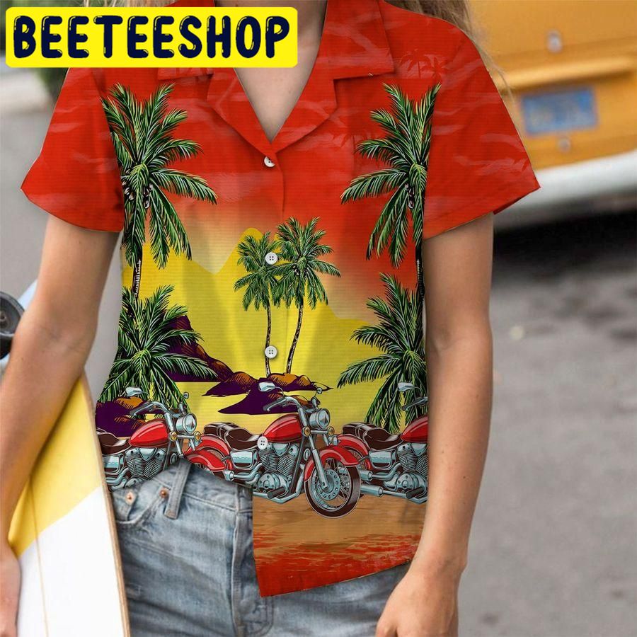 Motor Palm Tree Hawaiian Shirt Motor Palm Tree Hawaiian Shirt