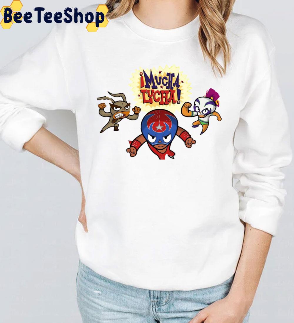 Mucha Lucha Cartoon Trending Unisex T-Shirt Mucha Lucha Cartoon Trending Unisex T-Shirt