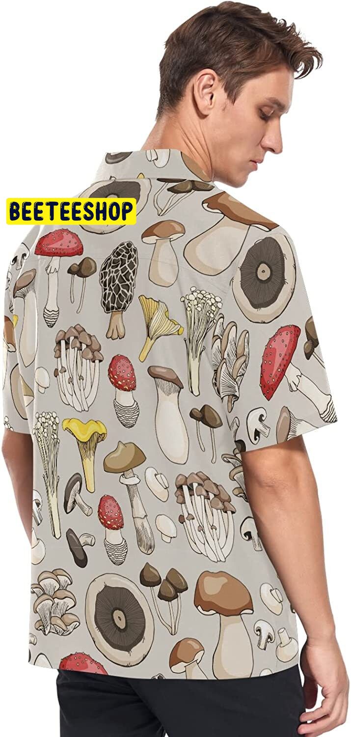 Mushroom Button Trending Hawaiian Shirt Mushroom Button Trending Hawaiian Shirt