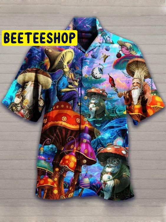 Mushrooms Hawaiian Shirt Mushrooms Hawaiian Shirt