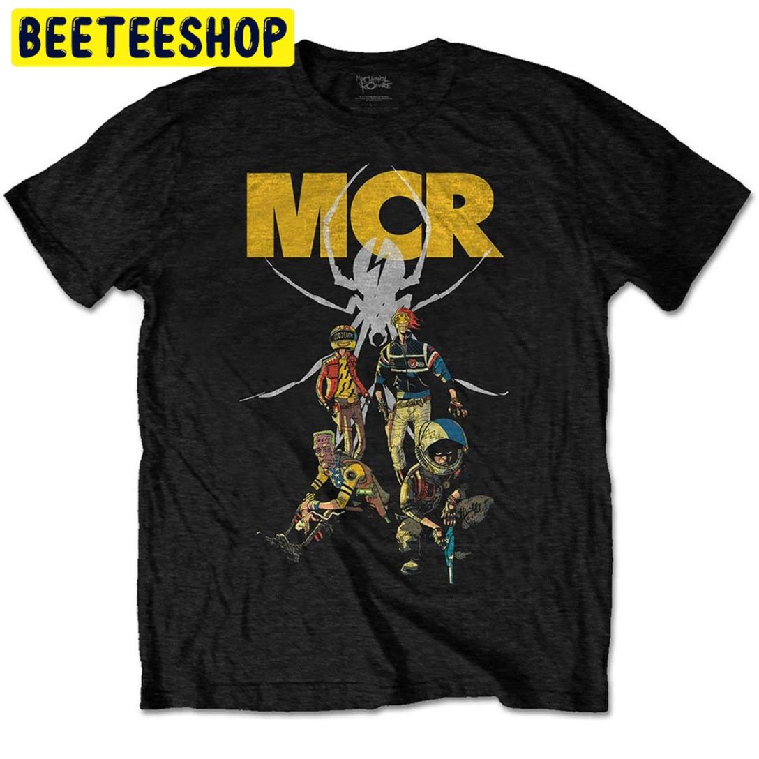 My Chemical Romance Gerard Way Spider Trending Unisex Shirt My Chemical Romance Gerard Way Spider Trending Unisex Shirt