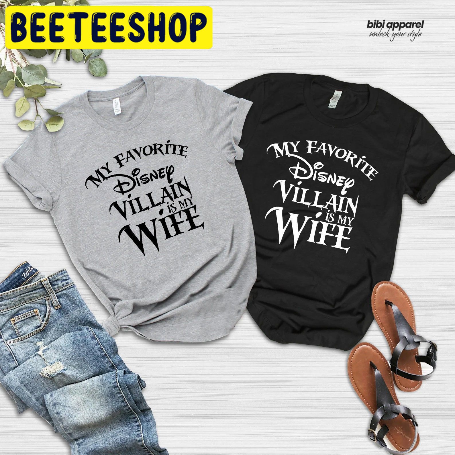 My Favorite Disney Villain Is My Wife HalloweenTrending Unisex Shirt My Favorite Disney Villain Is My Wife HalloweenTrending Unisex Shirt