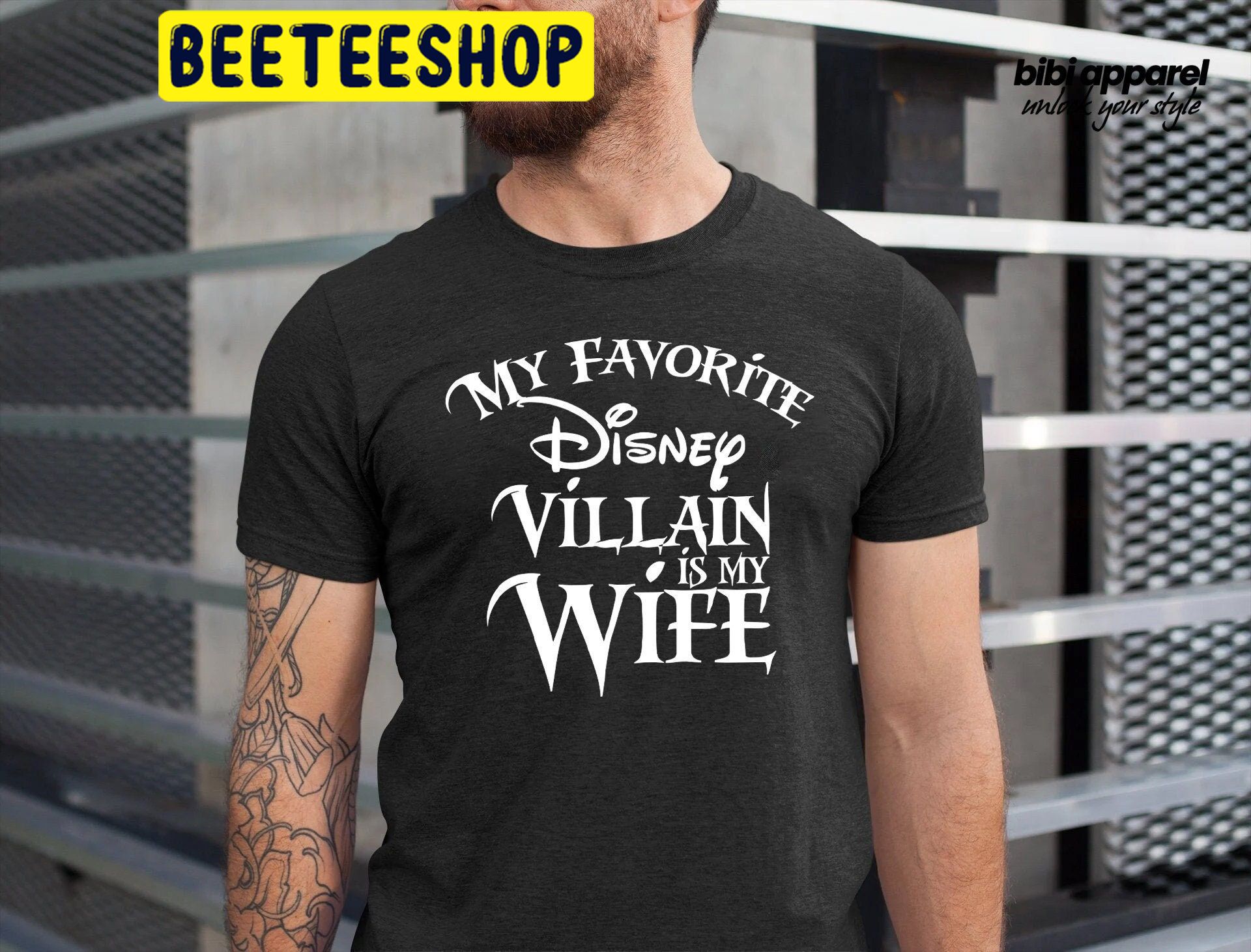 My Favorite Disney Villain Is My Wife HalloweenTrending Unisex Shirt My Favorite Disney Villain Is My Wife HalloweenTrending Unisex Shirt