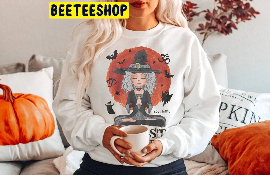 Namaste Witch Yoga Halloween Trending Unisex Shirt Namaste Witch Yoga Halloween Trending Unisex Shirt