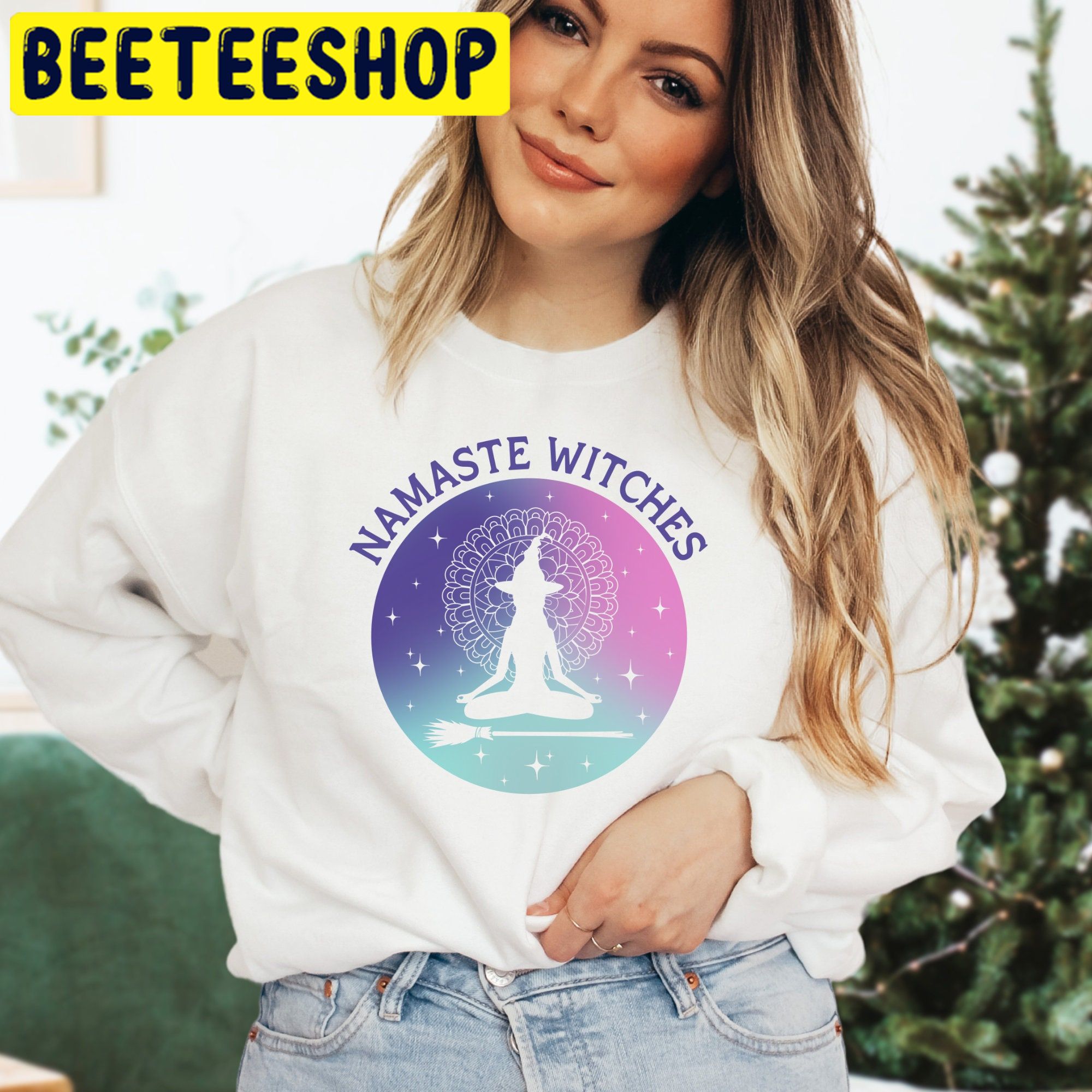 Namaste Witches Halloween Trending Unisex Shirt Namaste Witches Halloween Trending Unisex Shirt