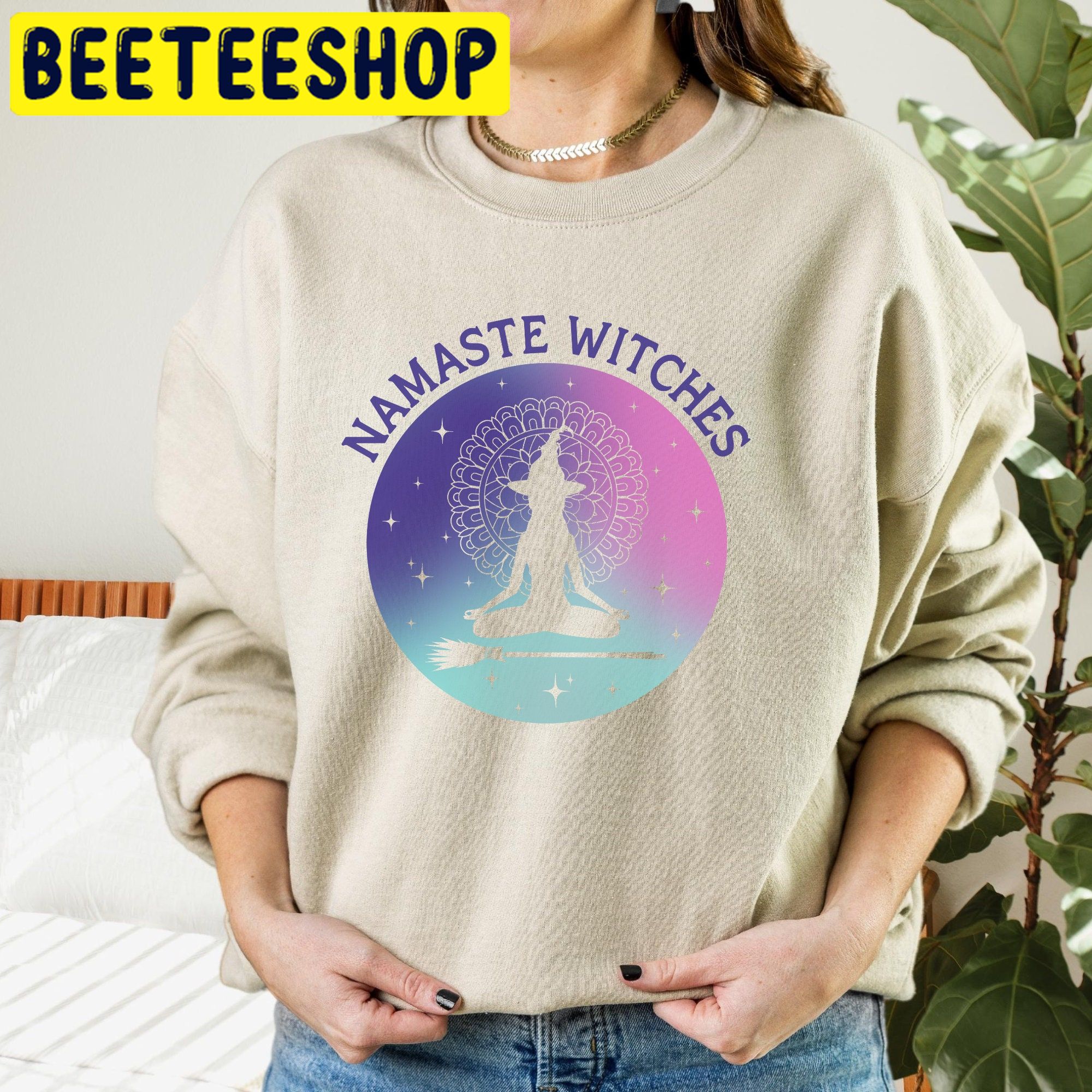 Namaste Witches Halloween Trending Unisex Shirt Namaste Witches Halloween Trending Unisex Shirt