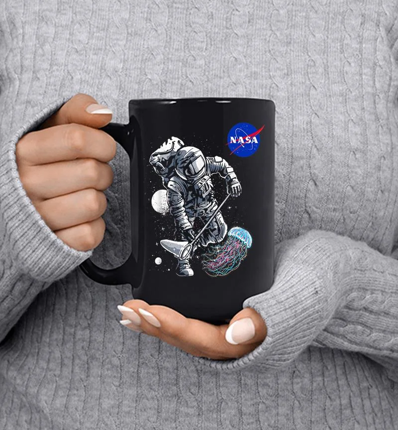 Nasa Astronaut Jellyfish Catcher Mug Nasa Astronaut Jellyfish Catcher Mug