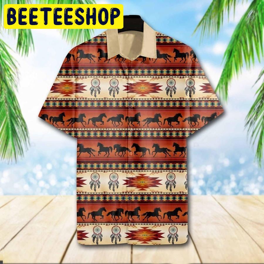 Native Horse Hawaiian Shirt Native Horse Hawaiian Shirt