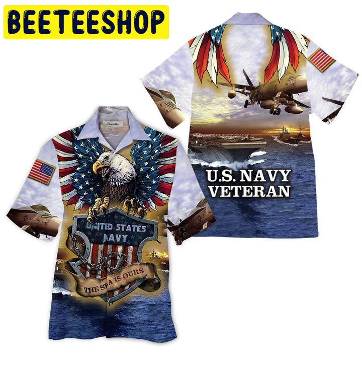 Navy Veteran Hawaiian Shirt 2359 Navy Veteran Hawaiian Shirt 2359