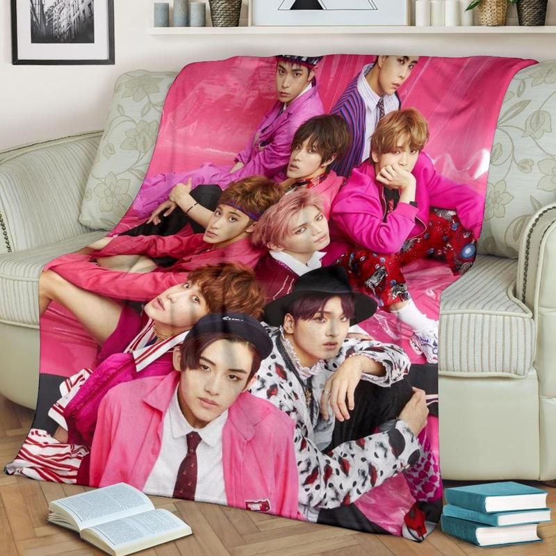 Nct 127 Fleece Blanket Throw Blanket Nct 127 Fleece Blanket Throw Blanket