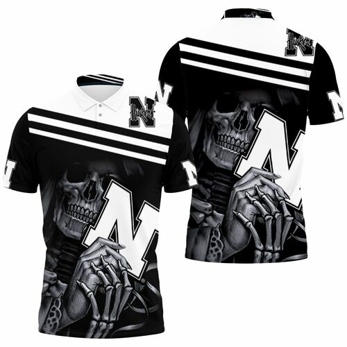 Nebraska Huskers Skull Maiden Fan Jersey 3D All Over Print Polo Shirt Nebraska Huskers Skull Maiden Fan Jersey 3D All Over Print Polo Shirt
