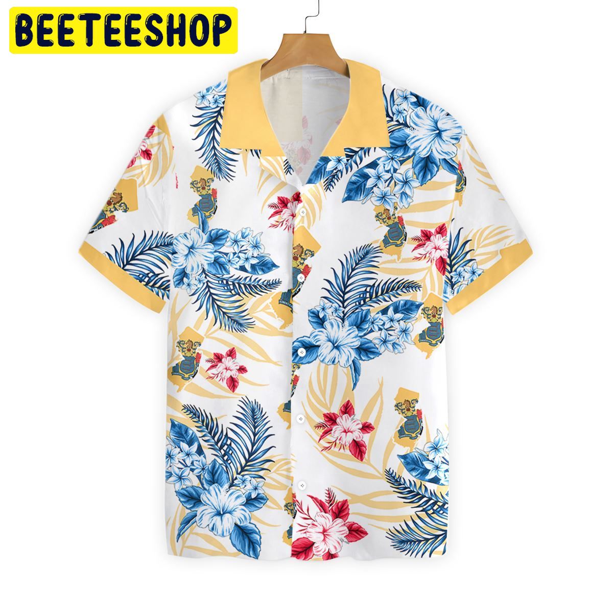 New Jersey Proud Trending Hawaiian Shirt New Jersey Proud Trending Hawaiian Shirt