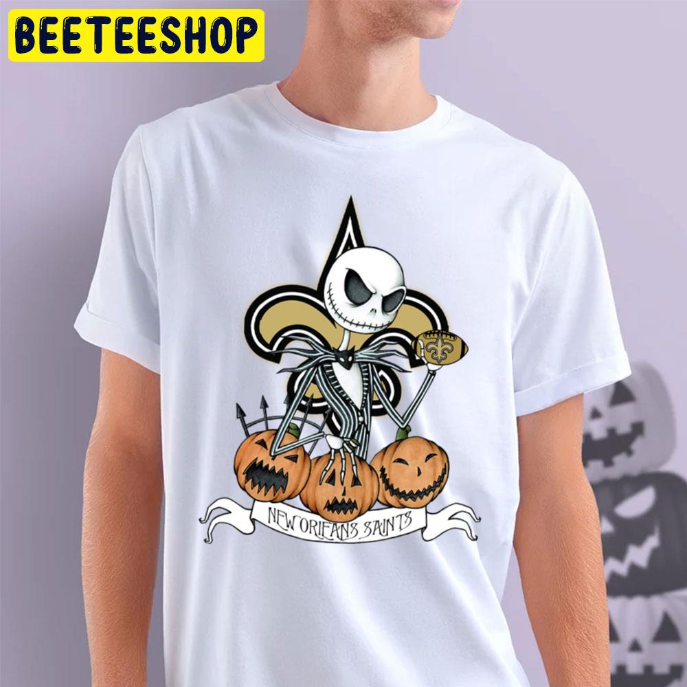 New Orieans Saints Jack Halloween Trending Unisex T-Shirt New Orieans Saints Jack Halloween Trending Unisex T-Shirt