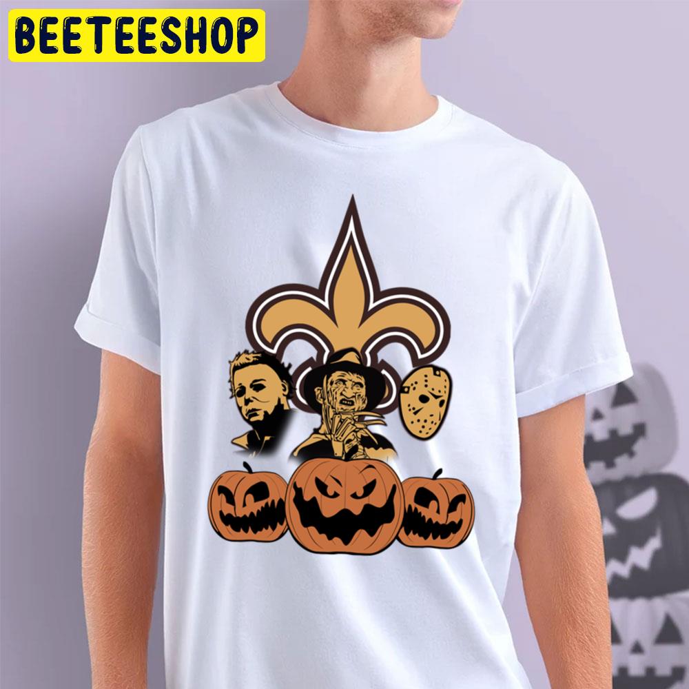 New Orleans Saints Horror Killer Halloween Trending Unisex T-Shirt New Orleans Saints Horror Killer Halloween Trending Unisex T-Shirt