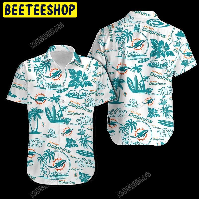 NFL Miami Dolphins Island Short 3D For Fans Hawaiian Shirt NFL Miami Dolphins Island Short 3D For Fans Hawaiian Shirt