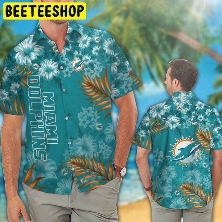 NFL Miami Dolphins Tropical Aloha 5 Hawaiian Shirt NFL Miami Dolphins Tropical Aloha 5 Hawaiian Shirt