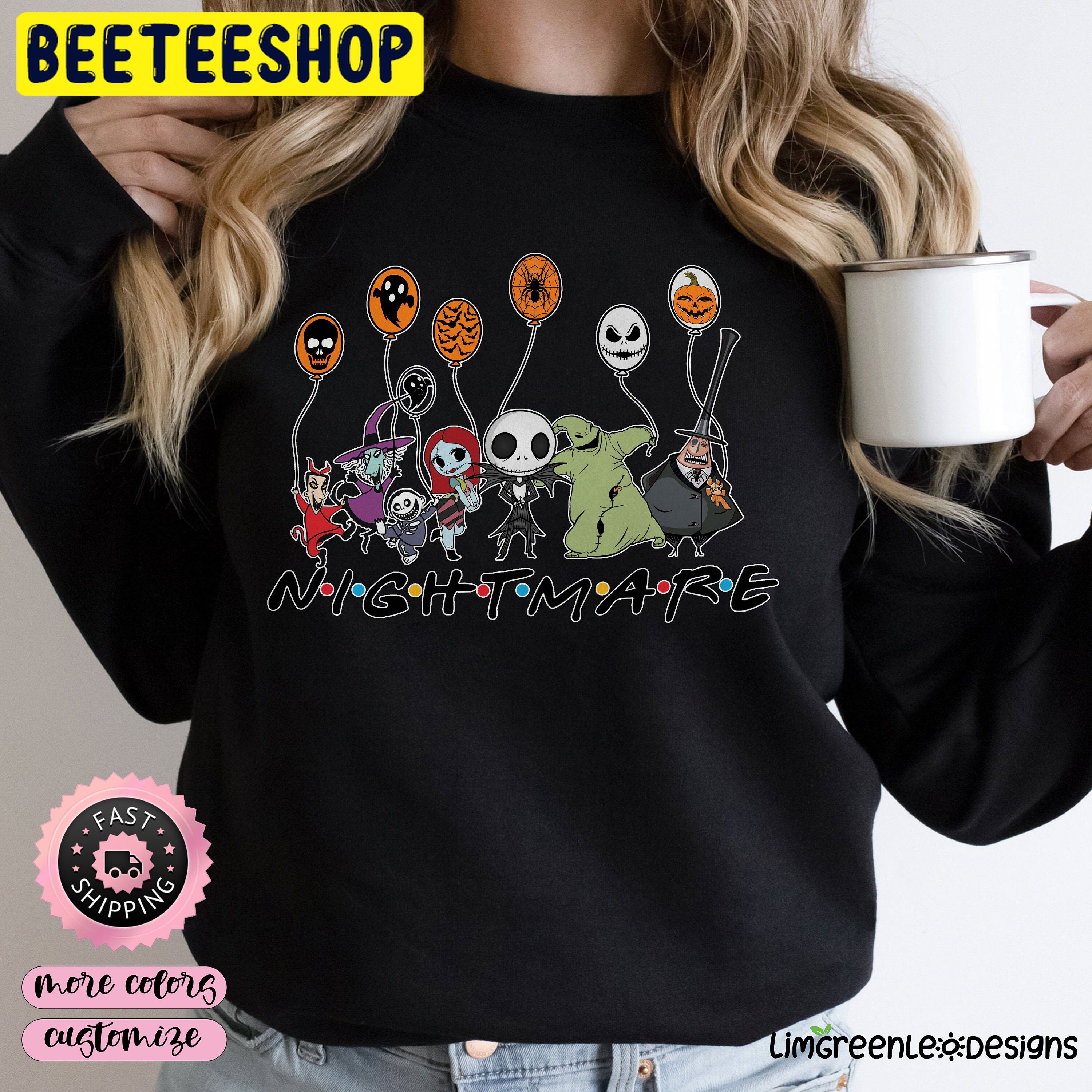 Nightmare Before Christmas Halloween Jack And Sally Trending Unisex Hoodie Nightmare Before Christmas Halloween Jack And Sally Trending Unisex Hoodie