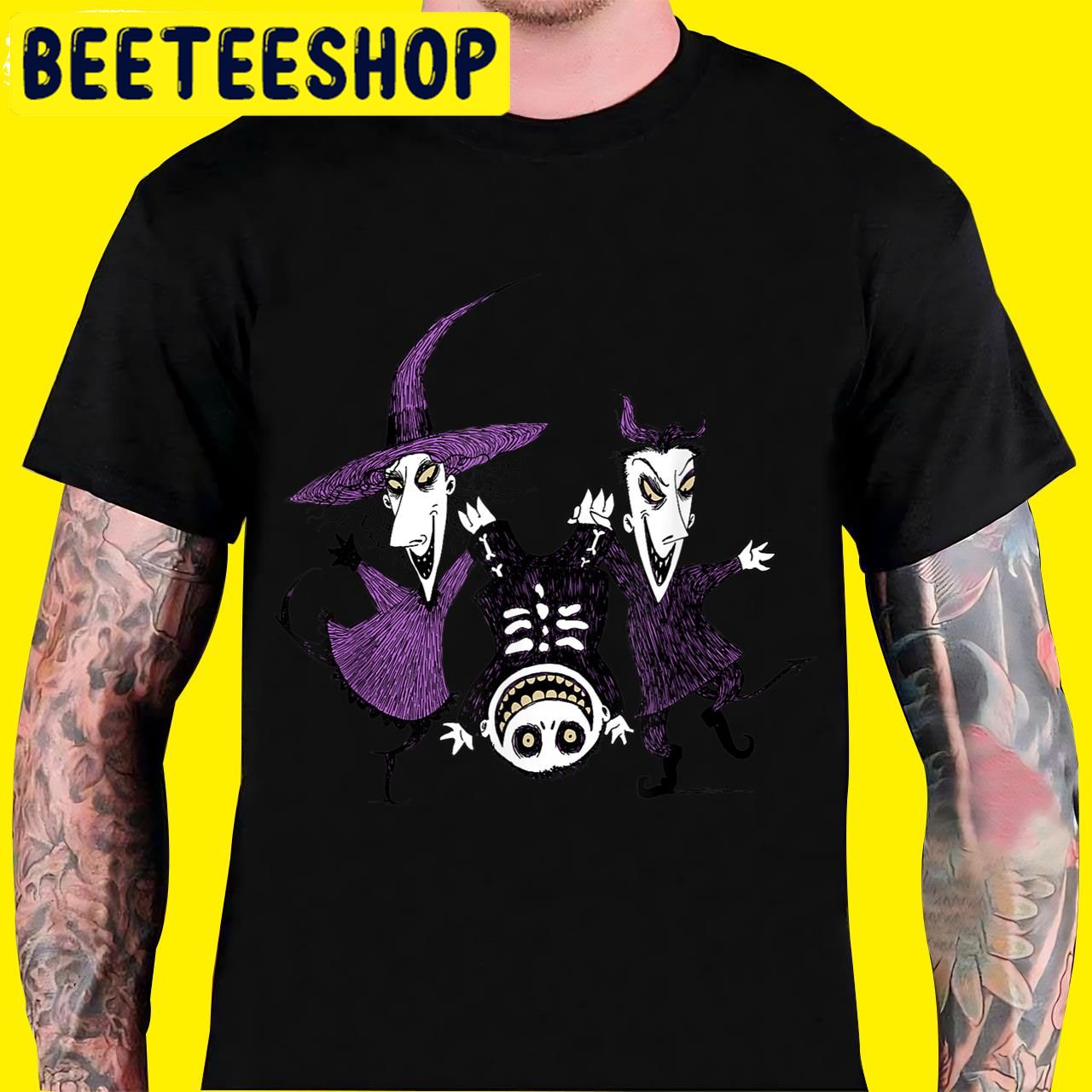 Nightmare Before Christmas Trick or Treat Halloween Trending Unisex T-Shirt Nightmare Before Christmas Trick or Treat Halloween Trending Unisex T-Shirt
