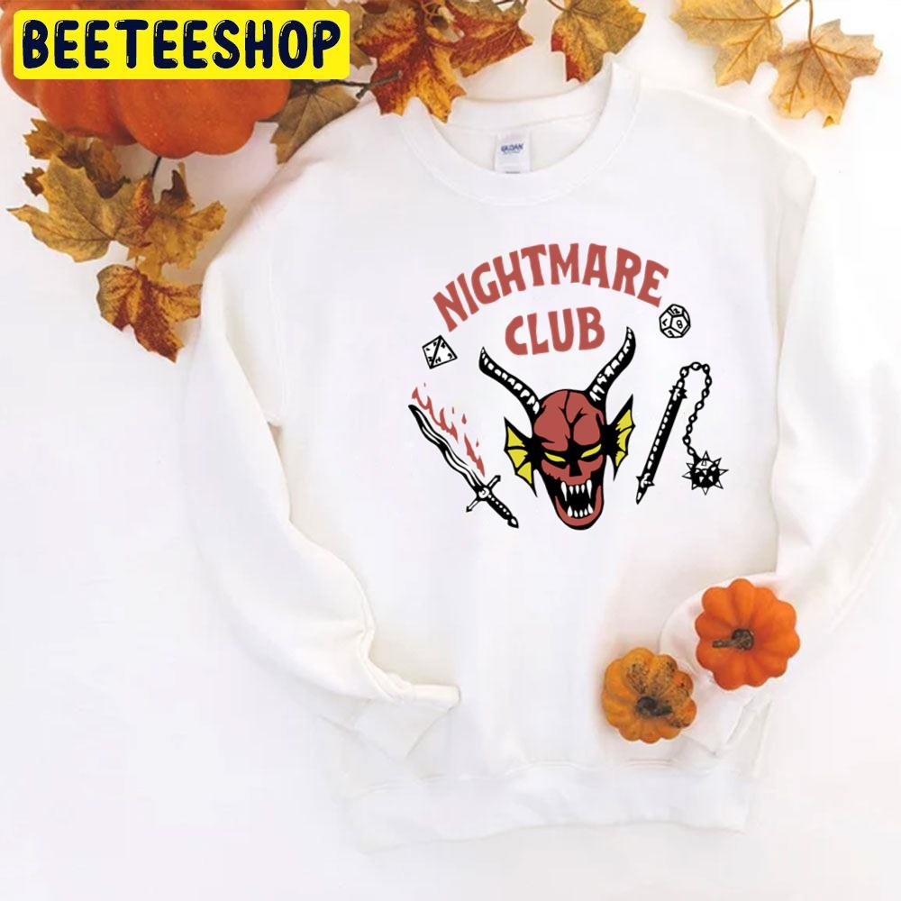 Nightmare Club Stranger Things Halloween Trending Unisex T-Shirt Nightmare Club Stranger Things Halloween Trending Unisex T-Shirt