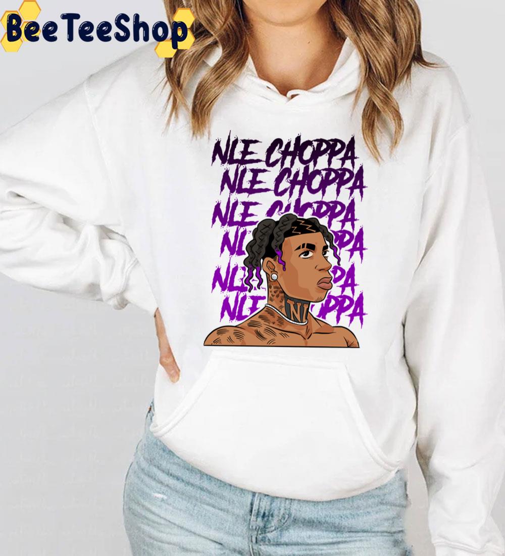 Nle Choppa Purple Art Trending Unisex T-Shirt Nle Choppa Purple Art Trending Unisex T-Shirt