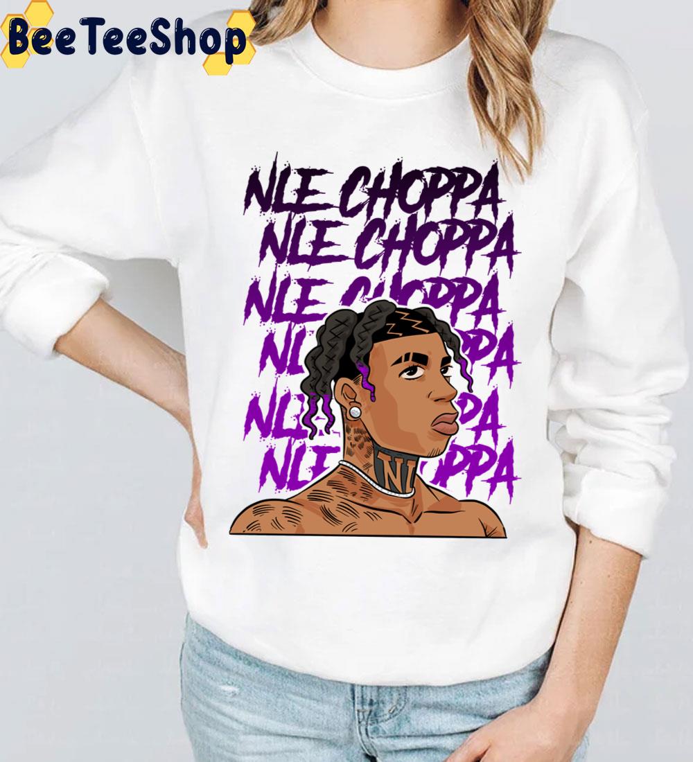 Nle Choppa Purple Art Trending Unisex T-Shirt Nle Choppa Purple Art Trending Unisex T-Shirt