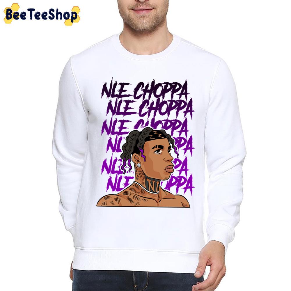 Nle Choppa Purple Art Trending Unisex T-Shirt Nle Choppa Purple Art Trending Unisex T-Shirt