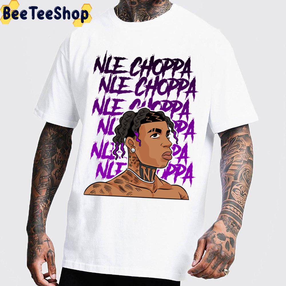 Nle Choppa Purple Art Trending Unisex T-Shirt Nle Choppa Purple Art Trending Unisex T-Shirt