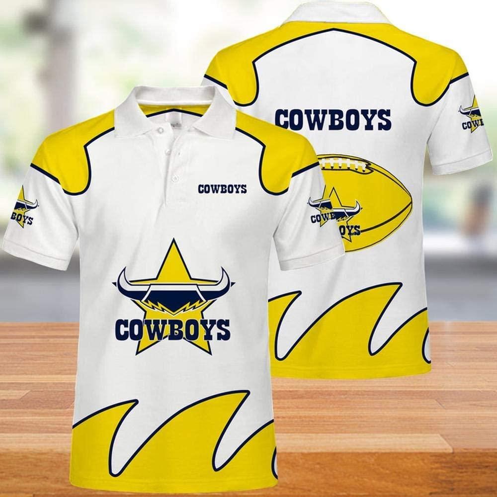 NRL Queensland Cowboys 3d Print Casual Summer Short Top Branding Trends 3D Polo Shirt NRL Queensland Cowboys 3d Print Casual Summer Short Top Branding Trends 3D Polo Shirt