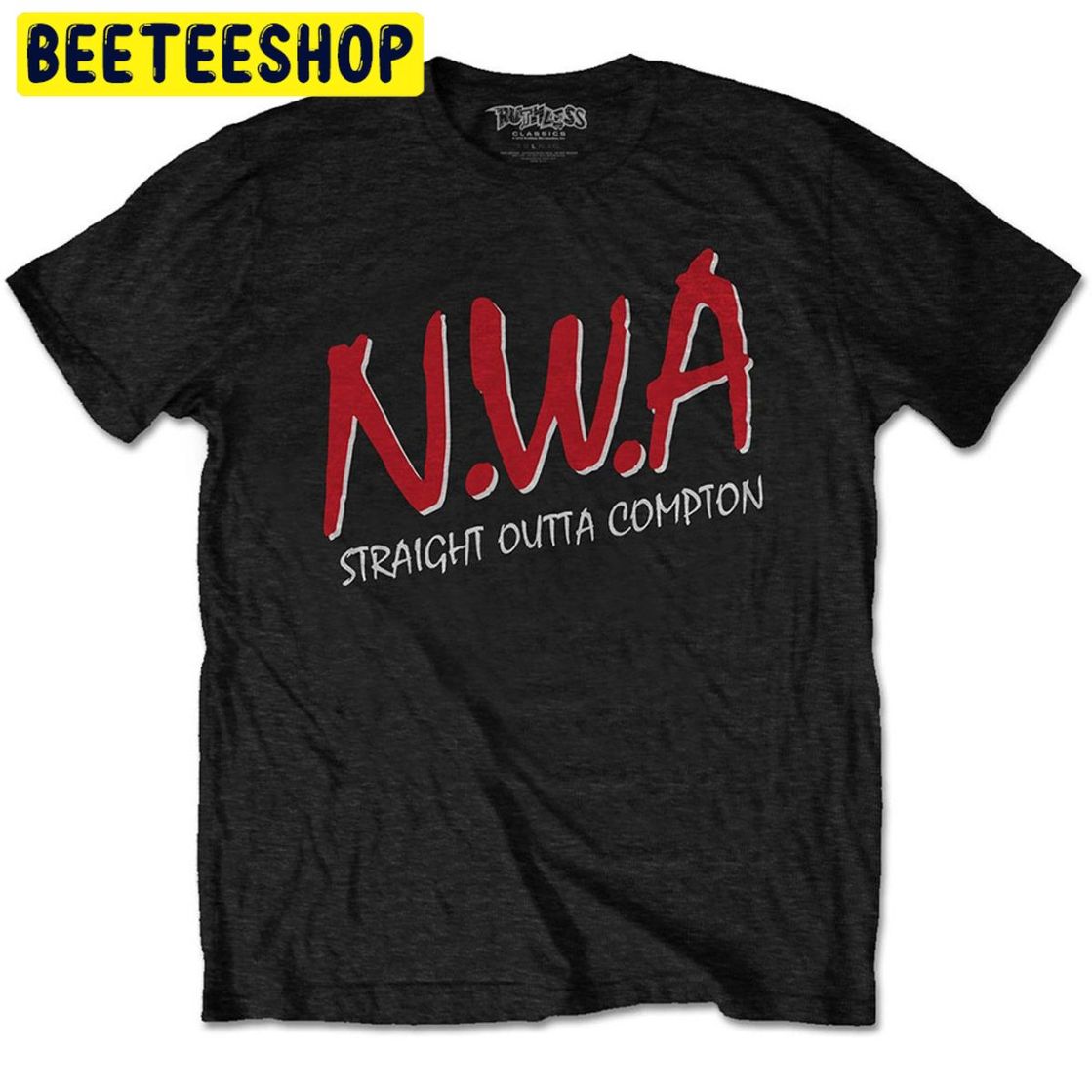 Nwa Nwa Straight Outta Compton Red Logo Trending Unisex Shirt Nwa Nwa Straight Outta Compton Red Logo Trending Unisex Shirt