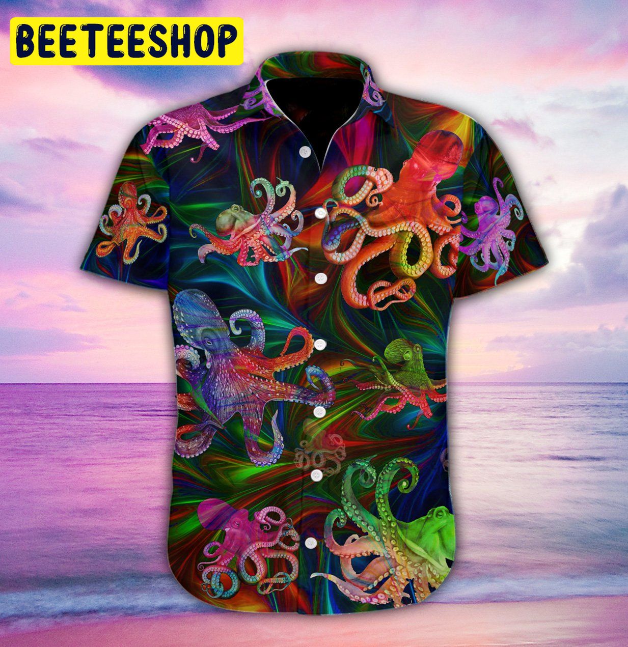 Octopus Fantasy Trending Hawaiian Shirt Octopus Fantasy Trending Hawaiian Shirt