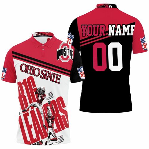 Ohio State Buckeyes Ncaa Garret Wilson Chris Olave Best Players B1g Leaders Personalized 3D All Over Print Polo Shirt Ohio State Buckeyes Ncaa Garret Wilson Chris Olave Best Players B1g Leaders Personalized 3D All Over Print Polo Shirt