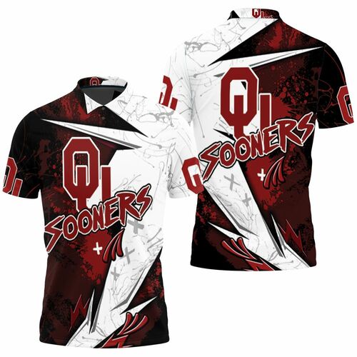 Oklahoma Sooners For Football Lover 3d 3D All Over Print Polo Shirt Oklahoma Sooners For Football Lover 3d 3D All Over Print Polo Shirt
