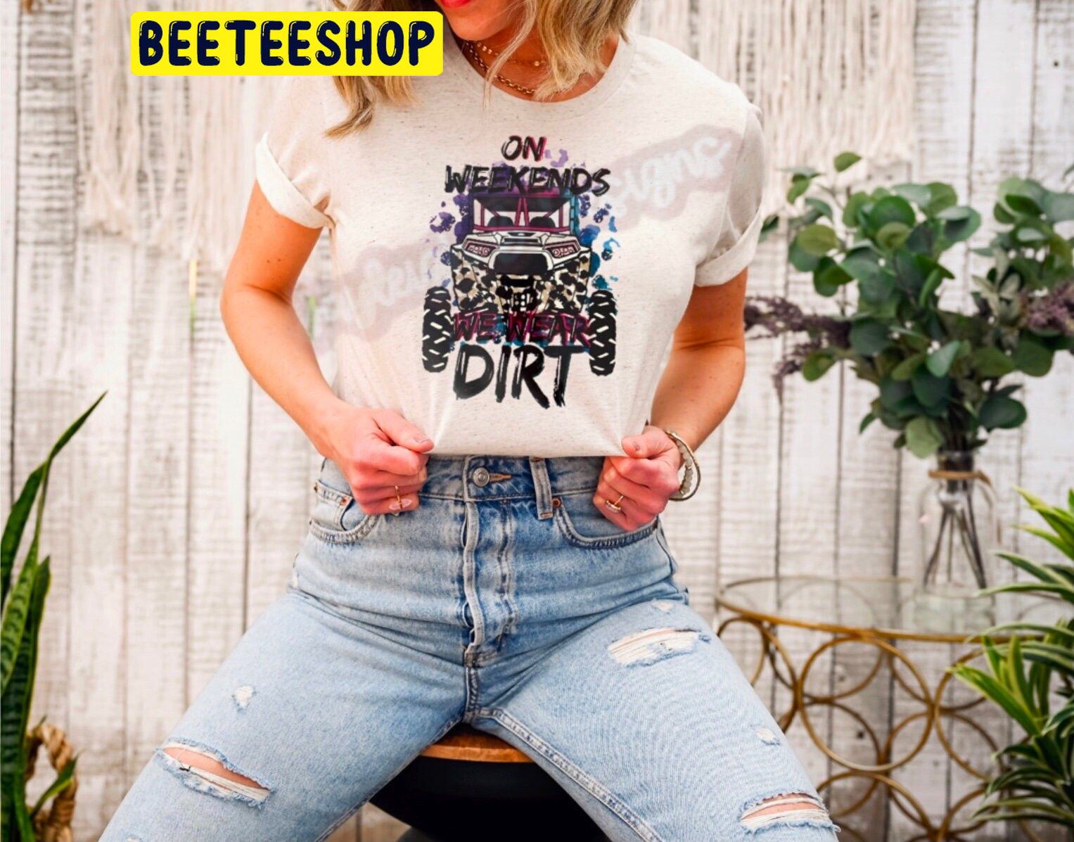On Weekends We Wear Dirt Jeeper Trending Unisex Shirt On Weekends We Wear Dirt Jeeper Trending Unisex Shirt