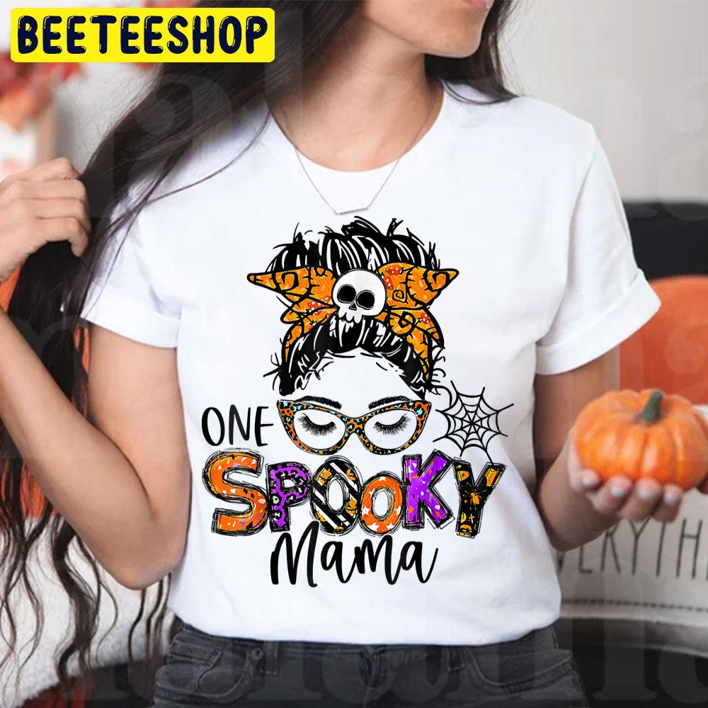 One Spooky Mama Art Halloween Trending Unisex T-Shirt One Spooky Mama Art Halloween Trending Unisex T-Shirt